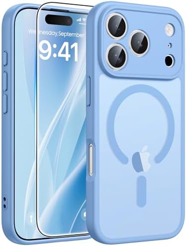 FNTCASE for Google Pixel 10a Case   Fit for Magsafe   Screen Protector  Anti Yellowing Transparent Clear   Military Grade Shockproof Protective Phone Cover for Pixel 10A   Clear