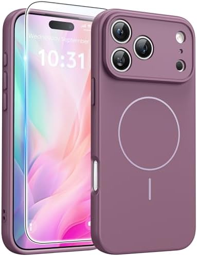 FNTCASE for Google Pixel 10a Case   Fit for Magsafe   Screen Protector  Anti Yellowing Transparent Clear   Military Grade Shockproof Protective Phone Cover for Pixel 10A   Clear