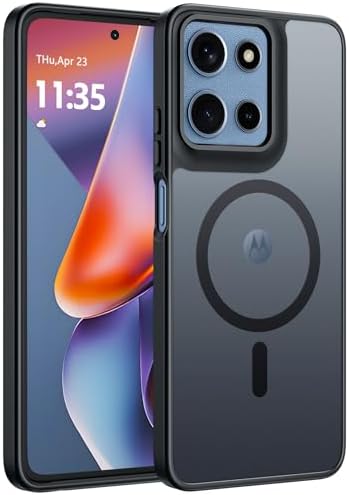 FNTCASE for Google Pixel 10a Case   Fit for Magsafe   Screen Protector  Anti Yellowing Transparent Clear   Military Grade Shockproof Protective Phone Cover for Pixel 10A   Clear