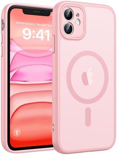 FNTCASE for Google Pixel 10 Pro XL Case  for Pixel 9 Pro XL Case  Fit for Magsafe  Translucent Matte  with Screen Protector  Military Grade Shockproof Protective Magnetic Phone Cover  6 8inch   Black 