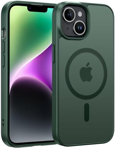 FNTCASE for Google Pixel 10 Pro XL Case  for Pixel 9 Pro XL Case  Fit for Magsafe  Translucent Matte  with Screen Protector  Military Grade Shockproof Protective Magnetic Phone Cover  6 8inch   Black 