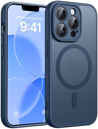 FNTCASE for Google Pixel 10 Pro XL Case  for Pixel 9 Pro XL Case  Fit for Magsafe  Translucent Matte  with Screen Protector  Military Grade Shockproof Protective Magnetic Phone Cover  6 8inch   Black 