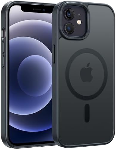 FNTCASE for Google Pixel 10 Pro XL Case  for Pixel 9 Pro XL Case  Fit for Magsafe  Translucent Matte  with Screen Protector  Military Grade Shockproof Protective Magnetic Phone Cover  6 8inch   Black 