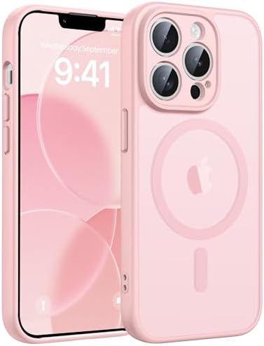 FNTCASE for Google Pixel 10 Pro XL Case  for Pixel 9 Pro XL Case  Fit for Magsafe  Translucent Matte  with Screen Protector  Military Grade Shockproof Protective Magnetic Phone Cover  6 8inch   Black 