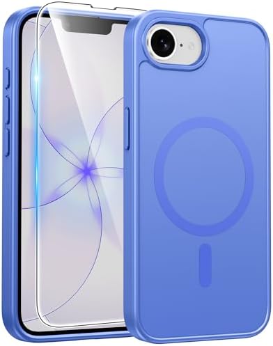 FNTCASE for Google Pixel 10 Pro XL Case  for Pixel 9 Pro XL Case  Fit for Magsafe  Translucent Matte  with Screen Protector  Military Grade Shockproof Protective Magnetic Phone Cover  6 8inch   Black 