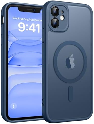 FNTCASE for Google Pixel 10 Pro XL Case  for Pixel 9 Pro XL Case  Fit for Magsafe  Translucent Matte  with Screen Protector  Military Grade Shockproof Protective Magnetic Phone Cover  6 8inch   Black 