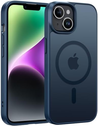 FNTCASE for Google Pixel 10 Pro XL Case  for Pixel 9 Pro XL Case  Fit for Magsafe  Translucent Matte  with Screen Protector  Military Grade Shockproof Protective Magnetic Phone Cover  6 8inch   Black 