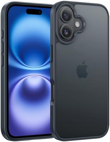 FNTCASE for Google Pixel 10 Pro XL Case  for Pixel 9 Pro XL Case  Fit for Magsafe  Translucent Matte  with Screen Protector  Military Grade Shockproof Protective Magnetic Phone Cover  6 8inch   Black 