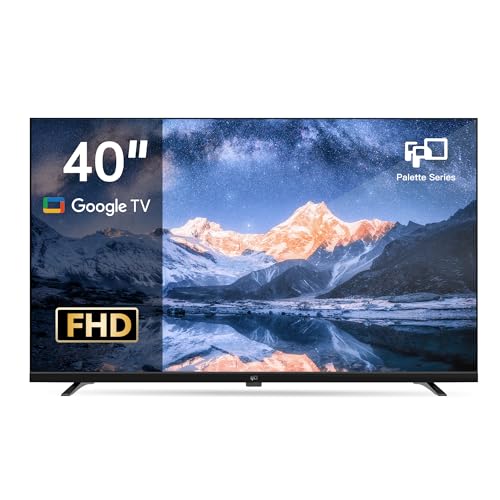 FPD 40 inch Smart TV  1080p Full HD Google TV with Google Play Built in Google Cast  HDR 10  Dolby Audio  Voice Remote  Stream Live Television  Palette Series  CG40 P3  2025 Model 