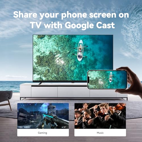 FPD 40 inch Smart TV  1080p Full HD Google TV with Google Play Built in Google Cast  HDR 10  Dolby Audio  Voice Remote  Stream Live Television  Palette Series  CG40 P3  2025 Model 