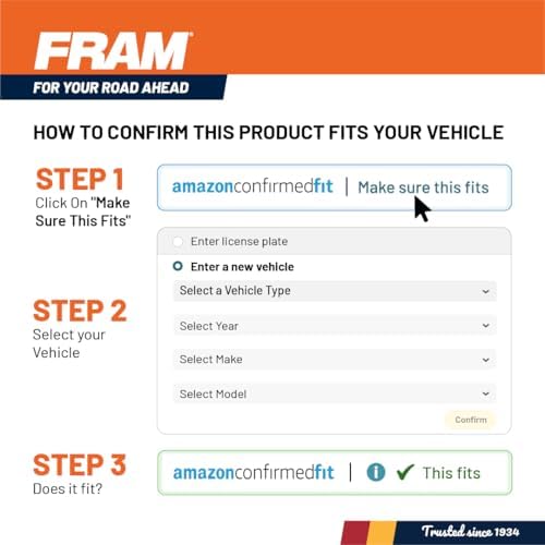 FRAM Synthetic XG7317P 20K Mile Change Automotive Replacement Engine Oil Filter for Synthetic Oil Changes  Premium Vehicle Engine Protection Oil Filter for Select Vehicle Model Years