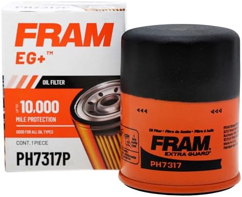 FRAM Synthetic XG7317P 20K Mile Change Automotive Replacement Engine Oil Filter for Synthetic Oil Changes  Premium Vehicle Engine Protection Oil Filter for Select Vehicle Model Years