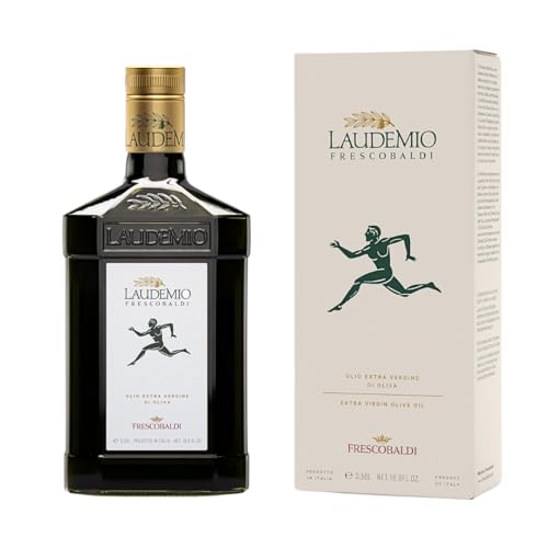 FRESCOBALDI Laudemio Extra Virgin Olive Oil  16 9 FL Oz  500ml  Premium  Award Winning Product of Tuscany  Italy  Fruity & Peppery Flavor  Smooth & Robust Low Acidity  Rich in Polyphenols