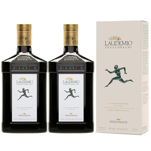 FRESCOBALDI Laudemio Extra Virgin Olive Oil  16 9 FL Oz  500ml  Premium  Award Winning Product of Tuscany  Italy  Fruity & Peppery Flavor  Smooth & Robust Low Acidity  Rich in Polyphenols