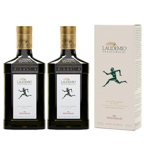 FRESCOBALDI Laudemio Extra Virgin Olive Oil  16 9 FL Oz  500ml  Premium  Award Winning Product of Tuscany  Italy  Fruity & Peppery Flavor  Smooth & Robust Low Acidity  Rich in Polyphenols