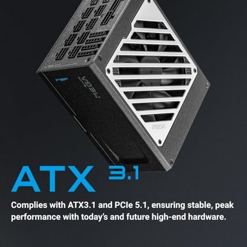 FSP MEGA TI 1650W Power Supply  80 Plus & Cybenetics Titanium  Lambda A    ATX3 1 & PCIe 5 1  12V 2x6   Full Modular  MEGA TI 1650W