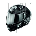 FULL FACE RACING HELMET X LITE CARBON X 803 RS ULTRA CARBON GOLDEN EDITION M