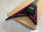 Factory Customized Electric Guitar Alexi Laiho Pink Sawthooth EMG Pickups