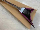 Factory Customized Electric Guitar Alexi Laiho Pink Sawthooth EMG Pickups