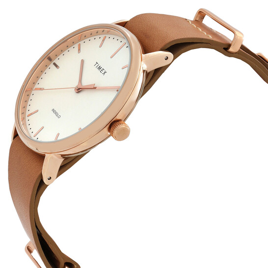 Fairfield Quartz White Dial Unisex Watch Tw2p91200