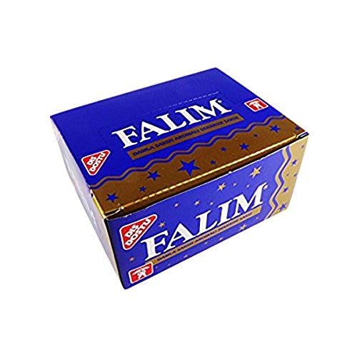 Falim 100 Pieces Mastic Flavoured Sugar Free Chewing Gum Damla Sakizli  Jawline Chewing Gum