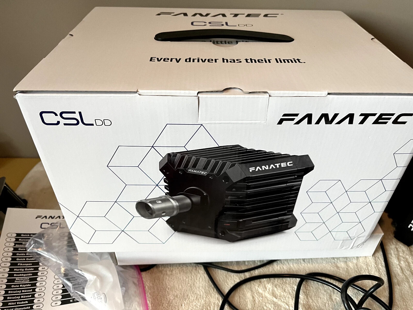 Fanatec CSL DD 8NM Wheel Base PC Sim Racing