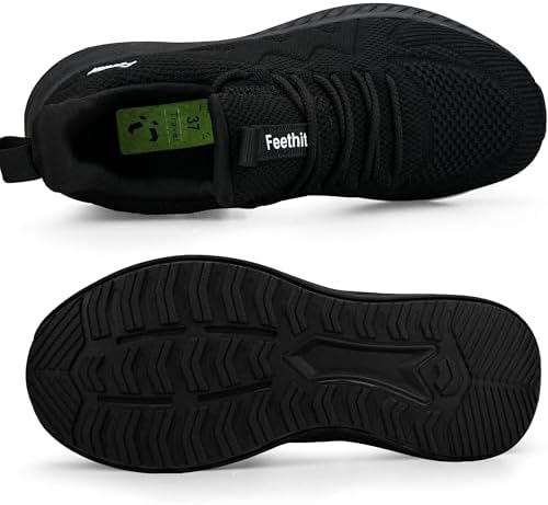 Feethit Womens Running Shoes Tennis Walking Shoes Slip on Sneakers Lightweight Gym Shoes for Workout Work Travel Athletic