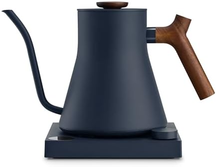 Fellow Stagg EKG Pro Studio Edition Electric Gooseneck Kettle   Pour Over Coffee  Tea  Quick Heating  Precise Temperature Control  Scheduling  Built in Brew Timer   Matte Black  0 9 L