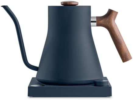Fellow Stagg EKG Pro Studio Edition Electric Gooseneck Kettle   Pour Over Coffee  Tea  Quick Heating  Precise Temperature Control  Scheduling  Built in Brew Timer   Matte Black  0 9 L