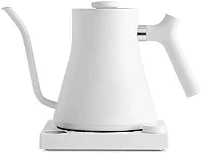 Fellow Stagg EKG Pro Studio Edition Electric Gooseneck Kettle   Pour Over Coffee  Tea  Quick Heating  Precise Temperature Control  Scheduling  Built in Brew Timer   Matte Black  0 9 L