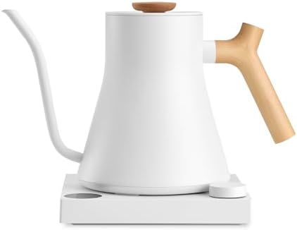 Fellow Stagg EKG Pro Studio Edition Electric Gooseneck Kettle   Pour Over Coffee  Tea  Quick Heating  Precise Temperature Control  Scheduling  Built in Brew Timer   Matte Black  0 9 L