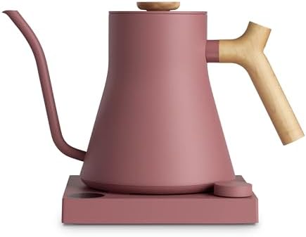 Fellow Stagg EKG Pro Studio Edition Electric Gooseneck Kettle   Pour Over Coffee  Tea  Quick Heating  Precise Temperature Control  Scheduling  Built in Brew Timer   Matte Black  0 9 L