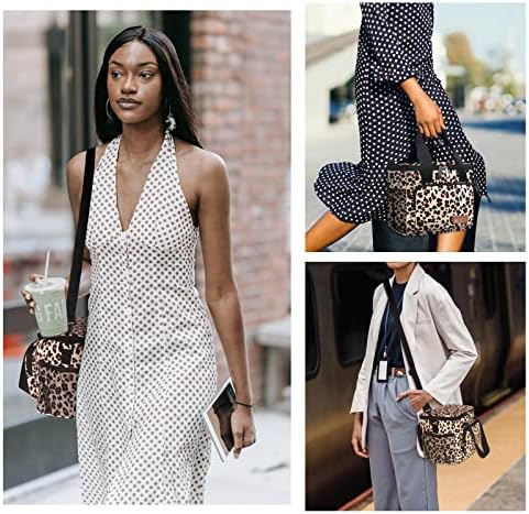 Femuar Lunch Bags for Women/Men  Insulated Lunch Bag for Work Office Picnic   Lunch Cooler Bag Leakproof Lunch Box with Adjustable Shoulder Strap   Blue