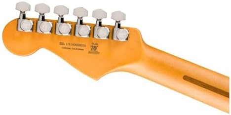 Fender American Ultra II Stratocaster HSS Electric Guitar   Solar Flare  Maple Fingerboard