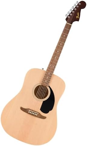 Fender California Debut Redondo Series Acoustic Guitar  Beginner Guitar  2 Year Warranty  Natural