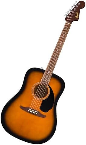 Fender California Debut Redondo Series Acoustic Guitar  Beginner Guitar  2 Year Warranty  Natural