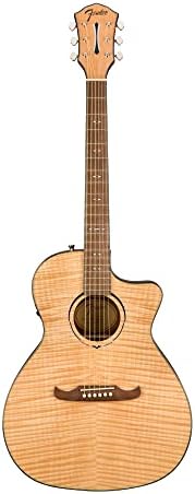 Fender FA 345CE Auditorium Cutaway Acoustic Guitar  with 2 Year Warranty  Natural