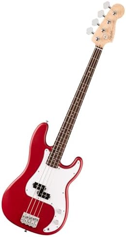 Fender Squier Debut Series Precision Bass Guitar  Beginner Guitar  2 Year Warranty  Includes Free Lessons  Sea Foam Green with Satin Urethane Finish
