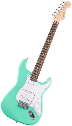 Fender Squier Debut Series Stratocaster Electric Guitar  Beginner Guitar  with 2 Year Warranty  Includes Free Lessons  Black with Matte Finish