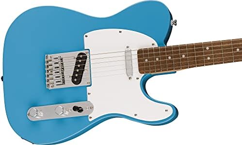 Fender Squier Sonic Telecaster   California Blue Bundle with Amp  Tuner  Strap  Cable  Picks  and Austin Bazaar Guitar DVD