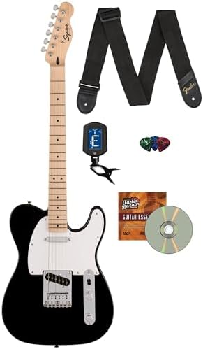 Fender Squier Sonic Telecaster   California Blue Bundle with Amp  Tuner  Strap  Cable  Picks  and Austin Bazaar Guitar DVD