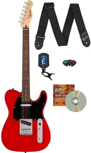 Fender Squier Sonic Telecaster   California Blue Bundle with Amp  Tuner  Strap  Cable  Picks  and Austin Bazaar Guitar DVD