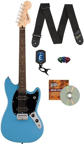 Fender Squier Sonic Telecaster   California Blue Bundle with Amp  Tuner  Strap  Cable  Picks  and Austin Bazaar Guitar DVD
