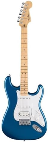 Fender Standard Series Stratocaster  Electric Guitar  with 2 Year Warranty  Modern C Shaped Neck  Laurel Fingerboard  White Pickguard  Candy Cola