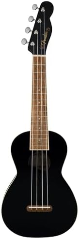 Fender Venice Soprano Ukulele   Surf Green Bundle with Gig Bag  Tuner  and Austin Bazaar Instructional DVD