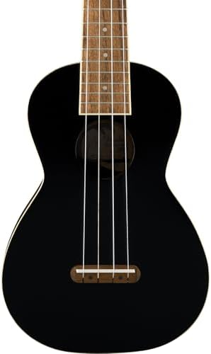 Fender Venice Soprano Ukulele   Surf Green Bundle with Gig Bag  Tuner  and Austin Bazaar Instructional DVD