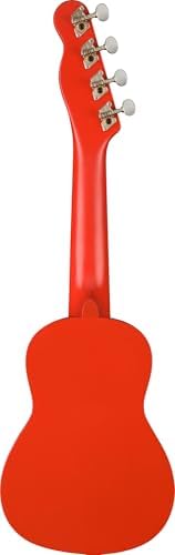 Fender Venice Soprano Ukulele   Surf Green Bundle with Gig Bag  Tuner  and Austin Bazaar Instructional DVD