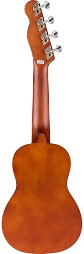 Fender Venice Soprano Ukulele   Surf Green Bundle with Gig Bag  Tuner  and Austin Bazaar Instructional DVD