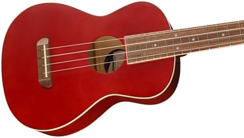 Fender Venice Soprano Ukulele   Surf Green Bundle with Gig Bag  Tuner  and Austin Bazaar Instructional DVD