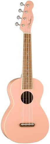 Fender Venice Soprano Ukulele   Surf Green Bundle with Gig Bag  Tuner  and Austin Bazaar Instructional DVD